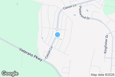 Map image of the property - 2925 Cason Ln
