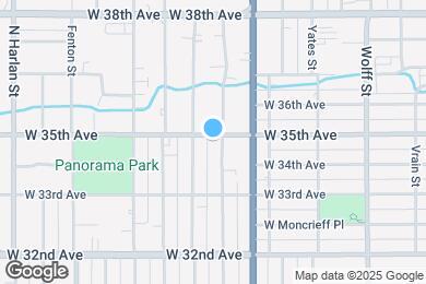 Map image of the property - 3495 Ames St