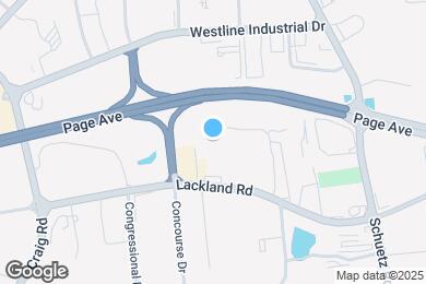 Map image of the property - Furnished Studio-St. Louis - Westport - East Lackland Rd.