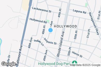 Map image of the property - 9515 49th Ave