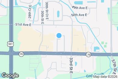 Map image of the property - 5211 31st Street Ct E