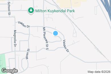 Map image of the property - 375 Vaiden Ridge Dr N