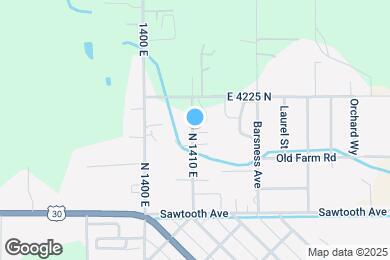 Map image of the property - 4220 N 1410 E