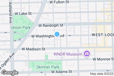 Map image of the property - 1301 W Washington Blvd