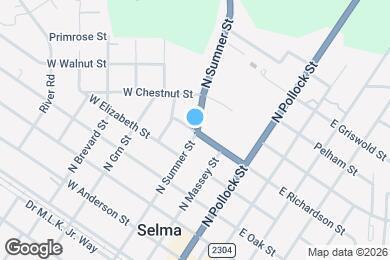 Map image of the property - 400 E Richardson St