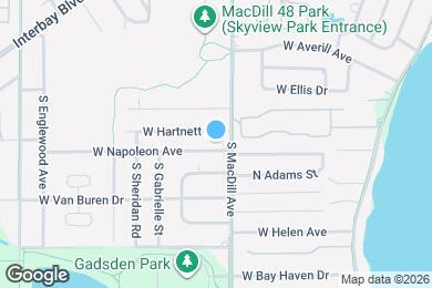 Map image of the property - 3103 W Napoleon Ave