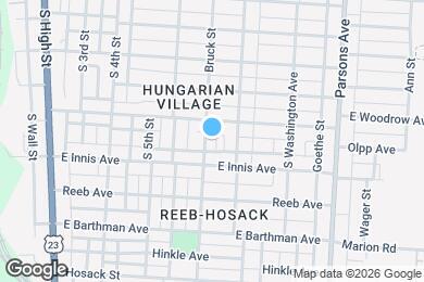 Map image of the property - 1756 Bruck St