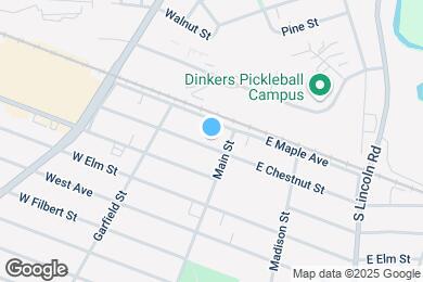 Map image of the property - 109 W Chestnut St