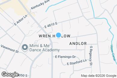 Map image of the property - 2564 E Wren Rd