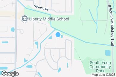 Map image of the property - 3619 Game Trail Ct