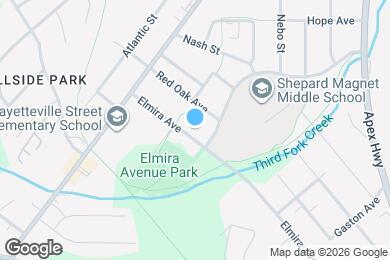 Map image of the property - 609 Elmira Ave