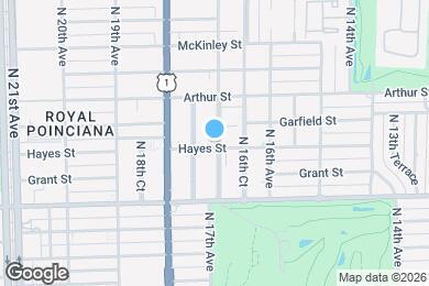 Map image of the property - 1701 Hayes St