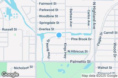 Map image of the property - 1369 Pine Brook Dr