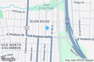 Map image of the property - 2552 Glenmawr Ave