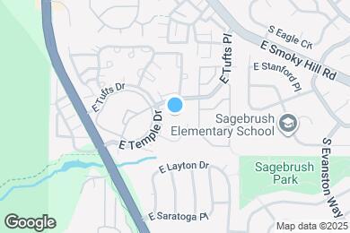 Map image of the property - 14282 E Tufts Pl