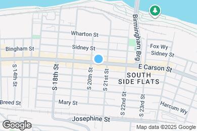 Map image of the property - 2012 E Carson St