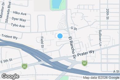 Map image of the property - 501 El Rancho Dr