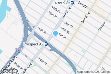 Map image of the property - 139 16th St