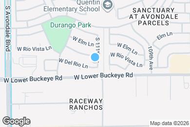 Map image of the property - 2616 S 111th Dr