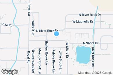 Map image of the property - 468 W Shore Dr