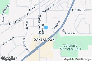 Map image of the property - 11845 Center St