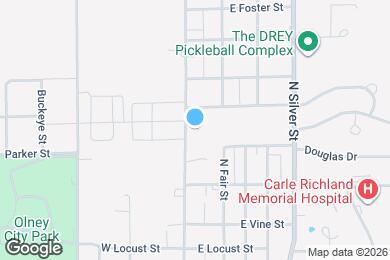 Map image of the property - 920 N Walnut St