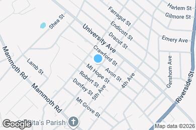 Map image of the property - 154 Avon St