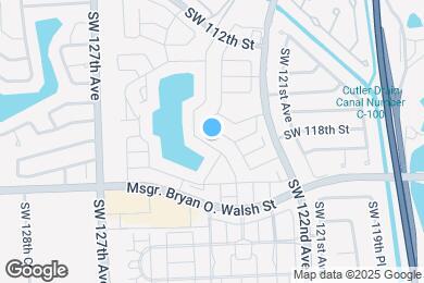 Map image of the property - 11821 SW 123rd Ave
