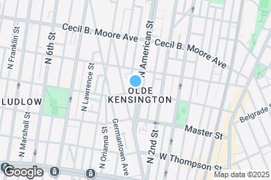 Map image of the property - 1500 N American St