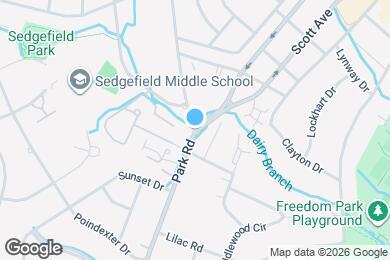 Map image of the property - 2600 Park Rd