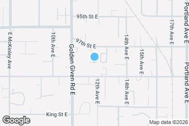 Map image of the property - 9717 11th Ave Ct E