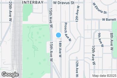 Map image of the property - 2801 14th Ave W