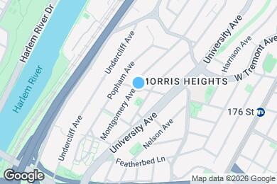 Map image of the property - MONTGOMERY AVENUE, BRONX