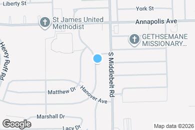 Map image of the property - 4941 Julius Blvd