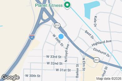 Map image of the property - 3602 N McMillan Ave