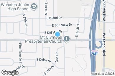 Map image of the property - 3205 E 3900 S