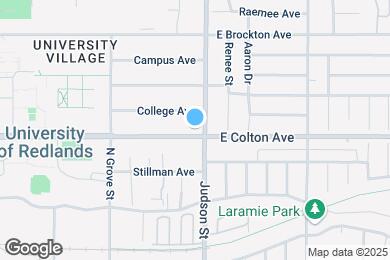 Map image of the property - 1333 E Colton Ave