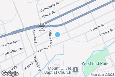 Map image of the property - 1348 Rome St