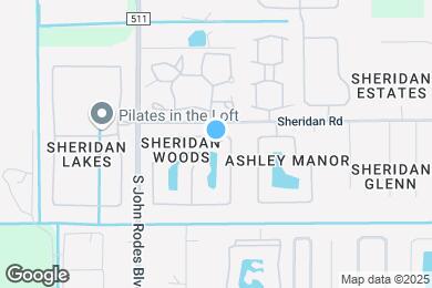 Map image of the property - 697 Sheridan Woods Dr