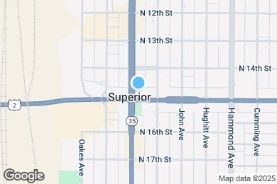 Map image of the property - 1424 Tower Ave