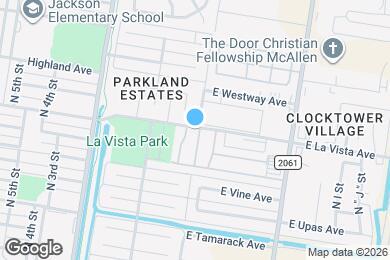 Map image of the property - 84 E La Vista Ave