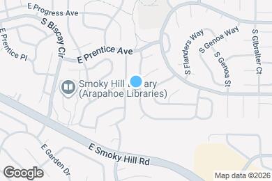Map image of the property - 5381 S Dunkirk Way