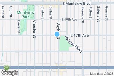 Map image of the property - 1681 Dayton St