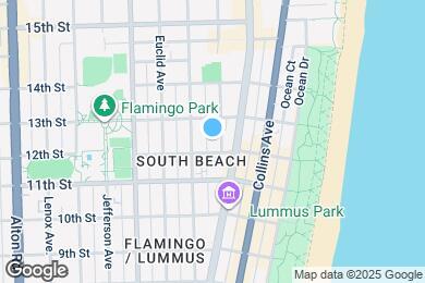Map image of the property - 1218 Drexel Ave