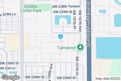 Map image of the property - 10817 SW 233rd St
