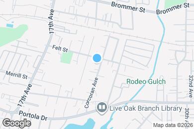 Map image of the property - 837 Corcoran Ave