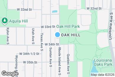 Map image of the property - 3364 Rhode Island Ave S