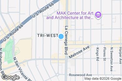 Map image of the property - 714 W Knoll Dr