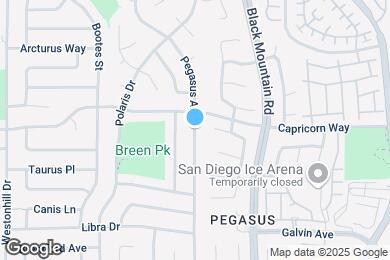 Map image of the property - 47 Pegasus Ave