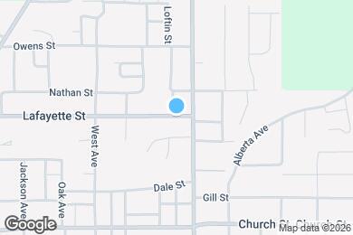 Map image of the property - 902 Lafayette St